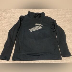 Puma Women's Black Cowl Neck Sweater